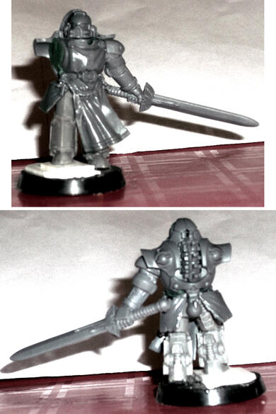 Primaris Lieutenant with Neo-Volkite Pistol, Master-Crafted Power Sword, and Storm Shield